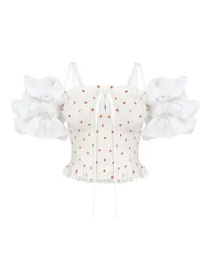 льняная блузка