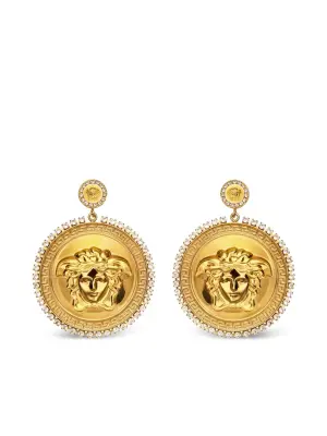 Серьги с декором Medusa