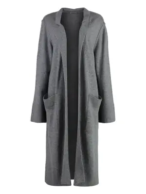 Кашемировое пальто-кардиган