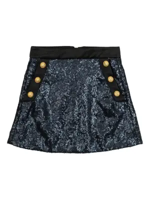 Юбка с пайетками