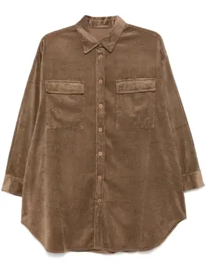 Вельветовая рубашка