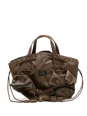 Сумка-тоут с нашивкой-логотипом