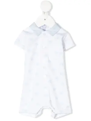 Короткий комбинезон с принтом