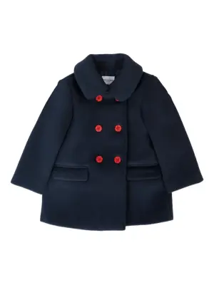 Двубортное пальто