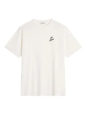 Футболка с вышитым логотипом