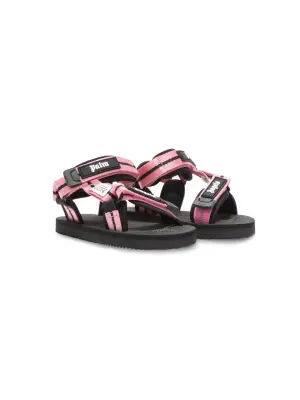 Сандалии с логотипом из коллаборации с Suicok