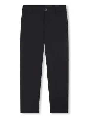 Прямые брюки средней посадки