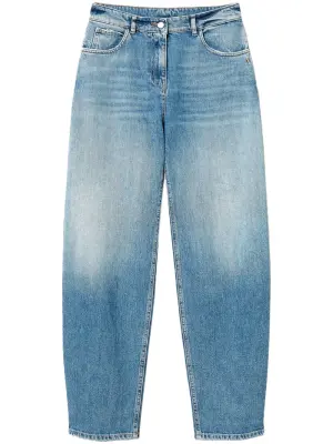 Зауженные брюки с карманами