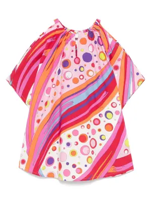 Платье с принтом