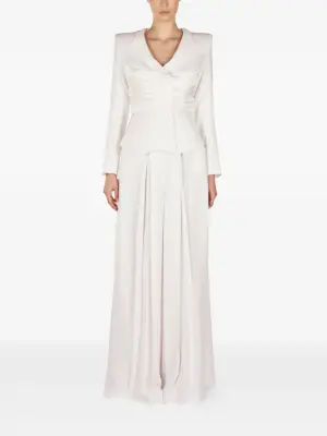 Комбинезон с декоративными пуговицами