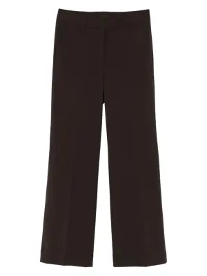 Широкие брюки с манжетами