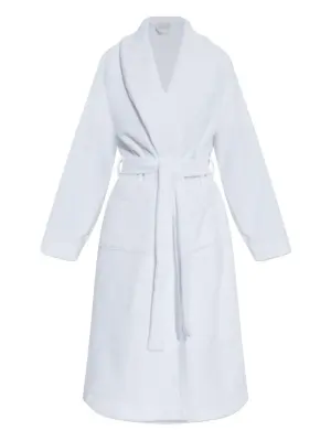 Халат с воротником-шалькой