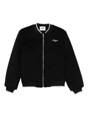 Куртка с вышитым логотипом