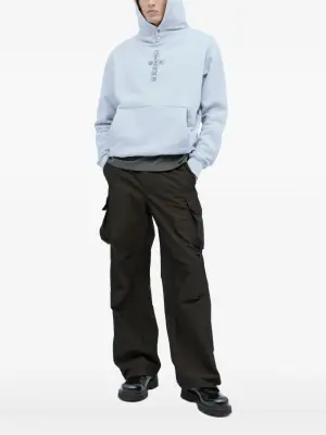 худи на кнопках с принтом