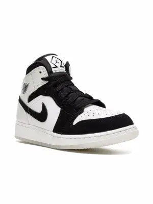 Кроссовки Air Jordan 1 Mid SE Diamond Shorts