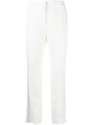 Зауженные брюки с завышенной талией