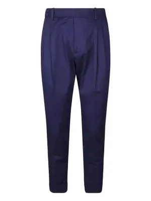 Брюки с двойными складками