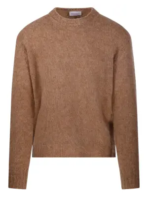 Джемпер с круглым вырезом