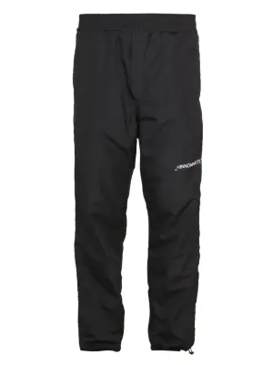 Брюки с вышитым логотипом