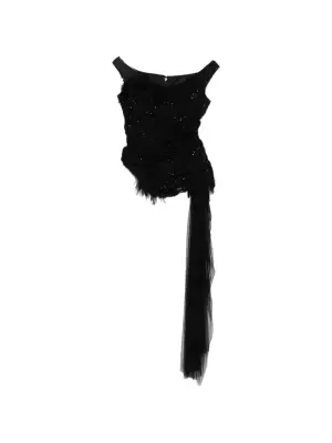 Топ с пайетками