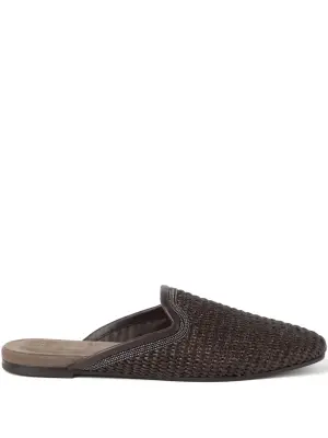 Слиперы с декором Monili