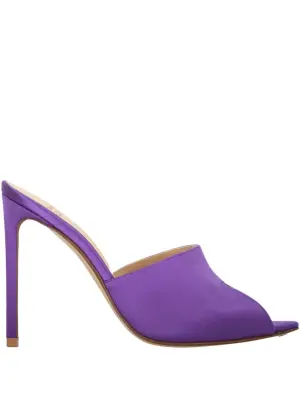 Мюли на каблуке