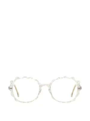 Очки в круглой оправе с фестонами
