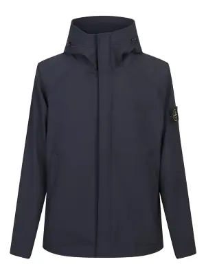 Куртка с рукавами реглан и капюшоном