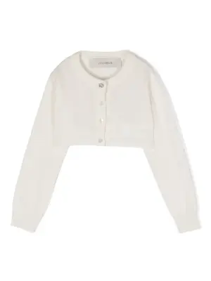 Укороченный кашемировый кардиган