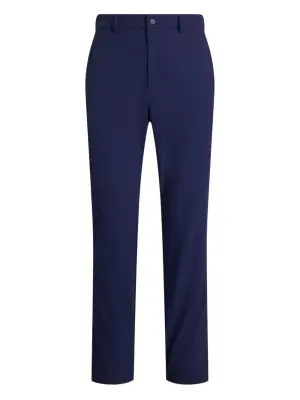 брюки с нашивкой-логотипом