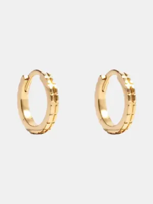 Серьги Boucles Anagramme damier