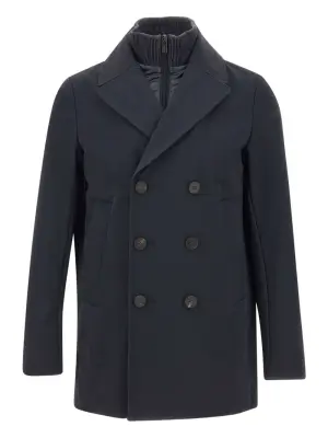 Двубортное пальто-пиджак (или двубортный бушлат)