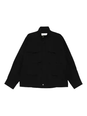 Куртка с эластичным поясом и карманами