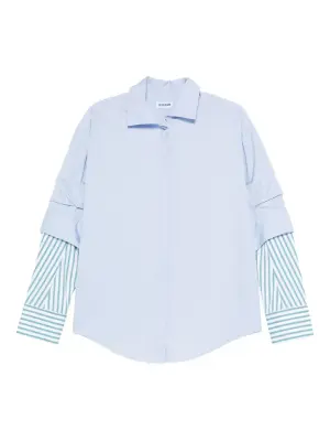 Рубашка Cosmo с эффектом тромплей