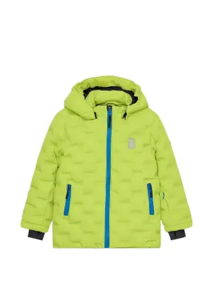 Утеплённая куртка с капюшоном