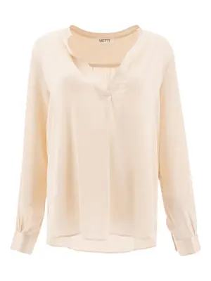 Топ с V-образным вырезом