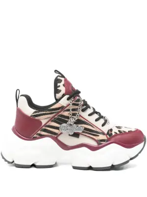 Кроссовки Binary Glam с анималистичным принтом