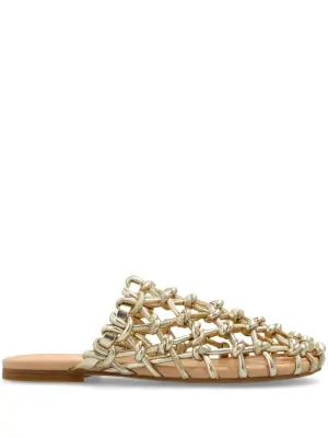 Мюли на каблуке