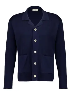 Кардиган в рубчик