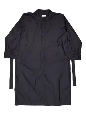 Однобортное пальто