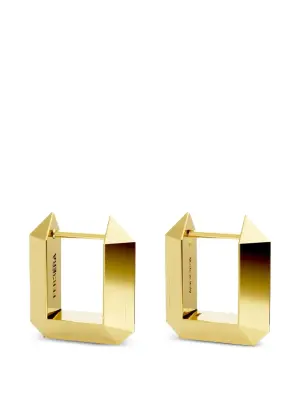 Серьги Sculptura Rectangle