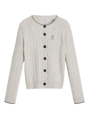 кардиган фактурной вязки