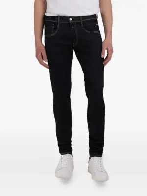 Джинсы с шлёвками