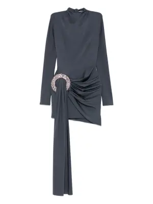 Декорированное платье с драпировкой