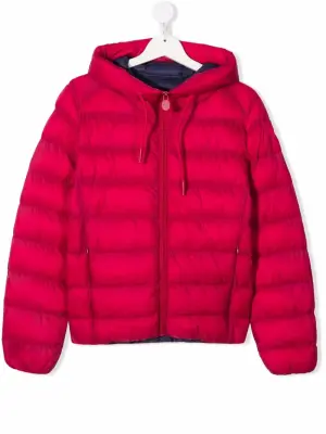 пуховик с капюшоном