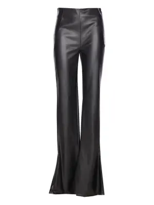 Брюки из искусственной кожи
