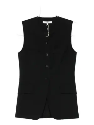 Жилет с V-образным вырезом