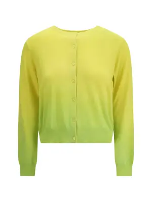 Кардиган омбре на пуговицах