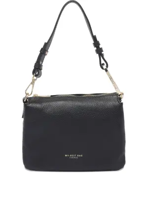 Сумка-тоут из кожи с логотипом