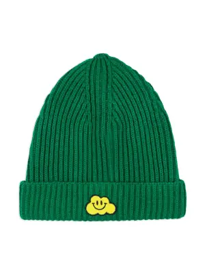 Шапка бини с аппликацией